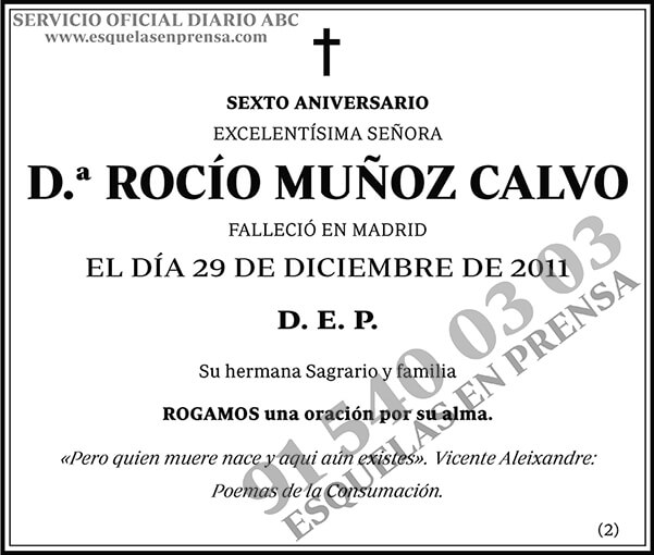 Rocío Muñoz Calvo